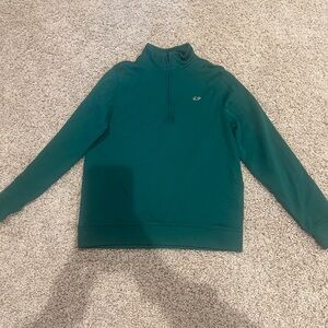 Vineyard Vines Green Quarter-Zip Pullover